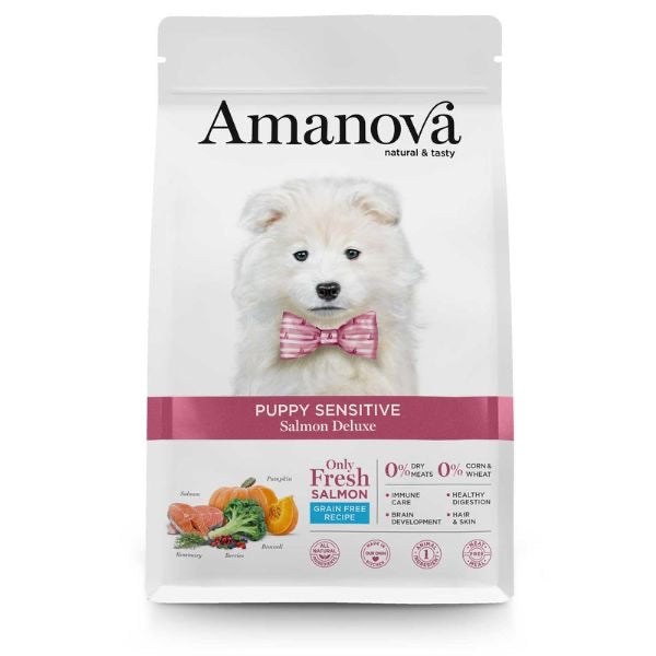 AMANOVA PUPPY SENSITIVE SALMONE 2 KG AMANOVA PUPPY SENSITIVE SALMONE 2 KG