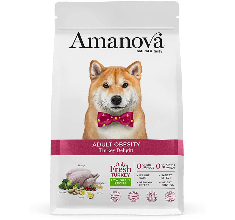 AMANOVA ADULT MINI OBESITY TACCHINO 2 KG AMANOVA ADULT MINI OBESITY TACCHINO 2 KG