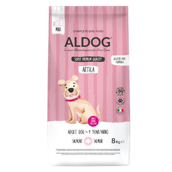 ALDOG ADULT MINI ARTICA SALMONE 1,5 KG ALDOG ADULT MINI ARTICA SALMONE 1,5 KG