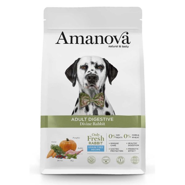 AMANOVA ADULT DIGESTIVE CONIGLIO 10 KG AMANOVA ADULT DIGESTIVE CONIGLIO 10 KG