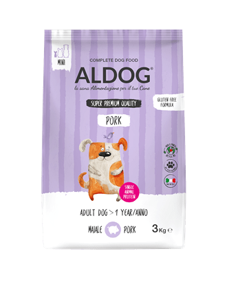 ALDOG ADULT MEDIUM LARGE PORK MAIALE 12 KG ALDOG ADULT MEDIUM LARGE PORK MAIALE 12 KG
