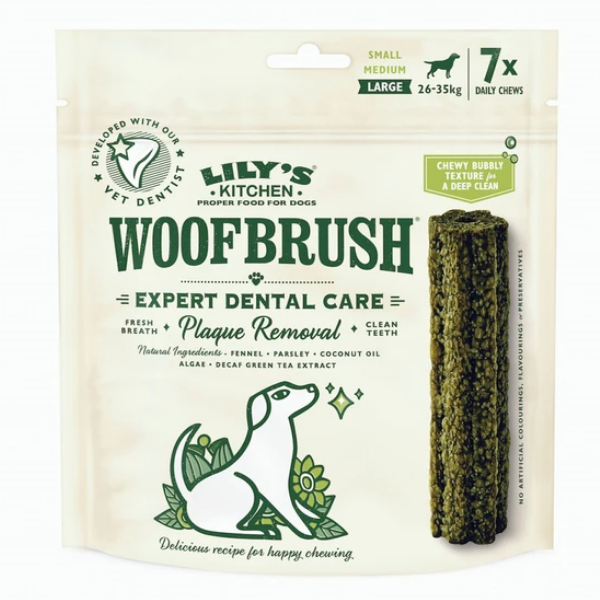 LILY'S KITCHEN WOOFBRUSH LARGE 7 PZ