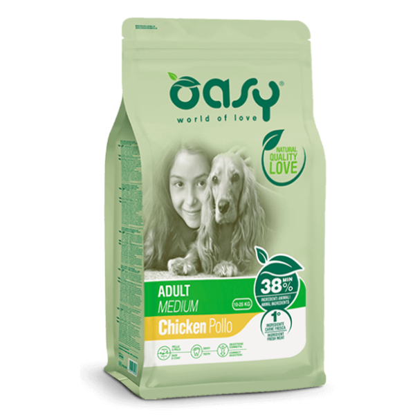 OASY CANE MEDIUM ADULT 3 KG