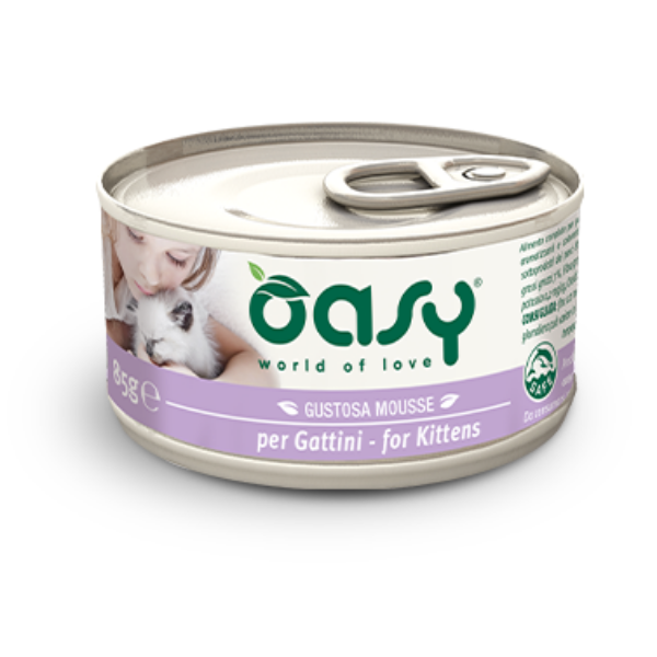 OASY MOUSSE GATTINI POLLO 85 GR