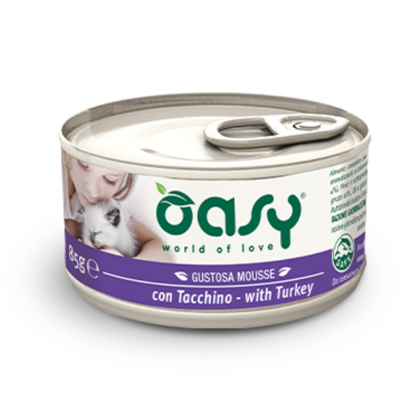 OASY MOUSSE CON TACCHINO 85 GR