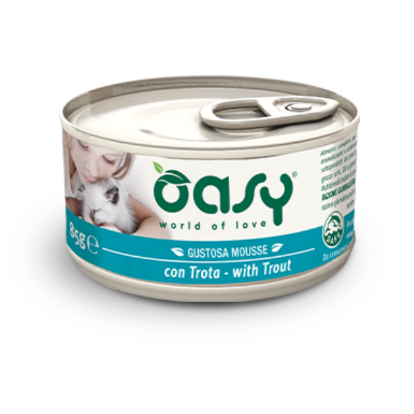 OASY MOUSSE CON TROTA 85 GR