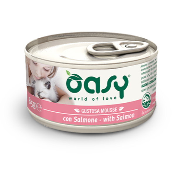 OASY MOUSSE CON SALMONE 85 GR