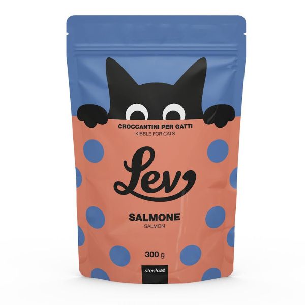 LEV GATTO STERIL SALMONE 300 GR