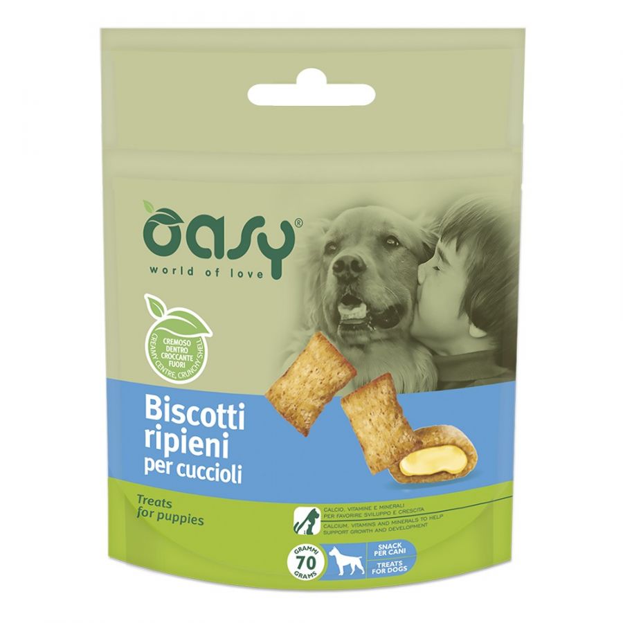 OASY CANE BISCOTTI RIPENI PER CUCCIOLI 70 GR