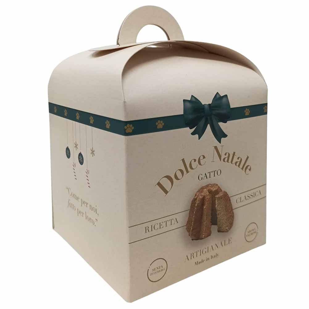 DOLCE NATALE PANDORO GATTO