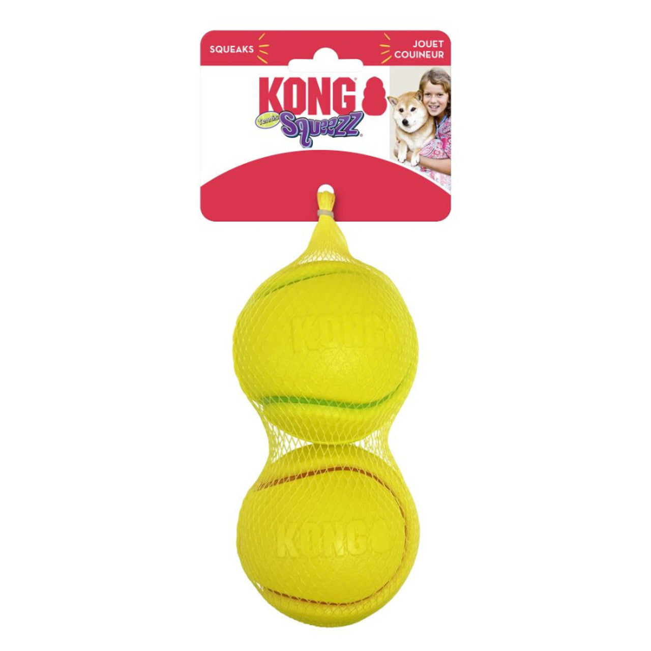 KONG PALLE TENNIS SQUEEZ 2PZ 8,5 CM