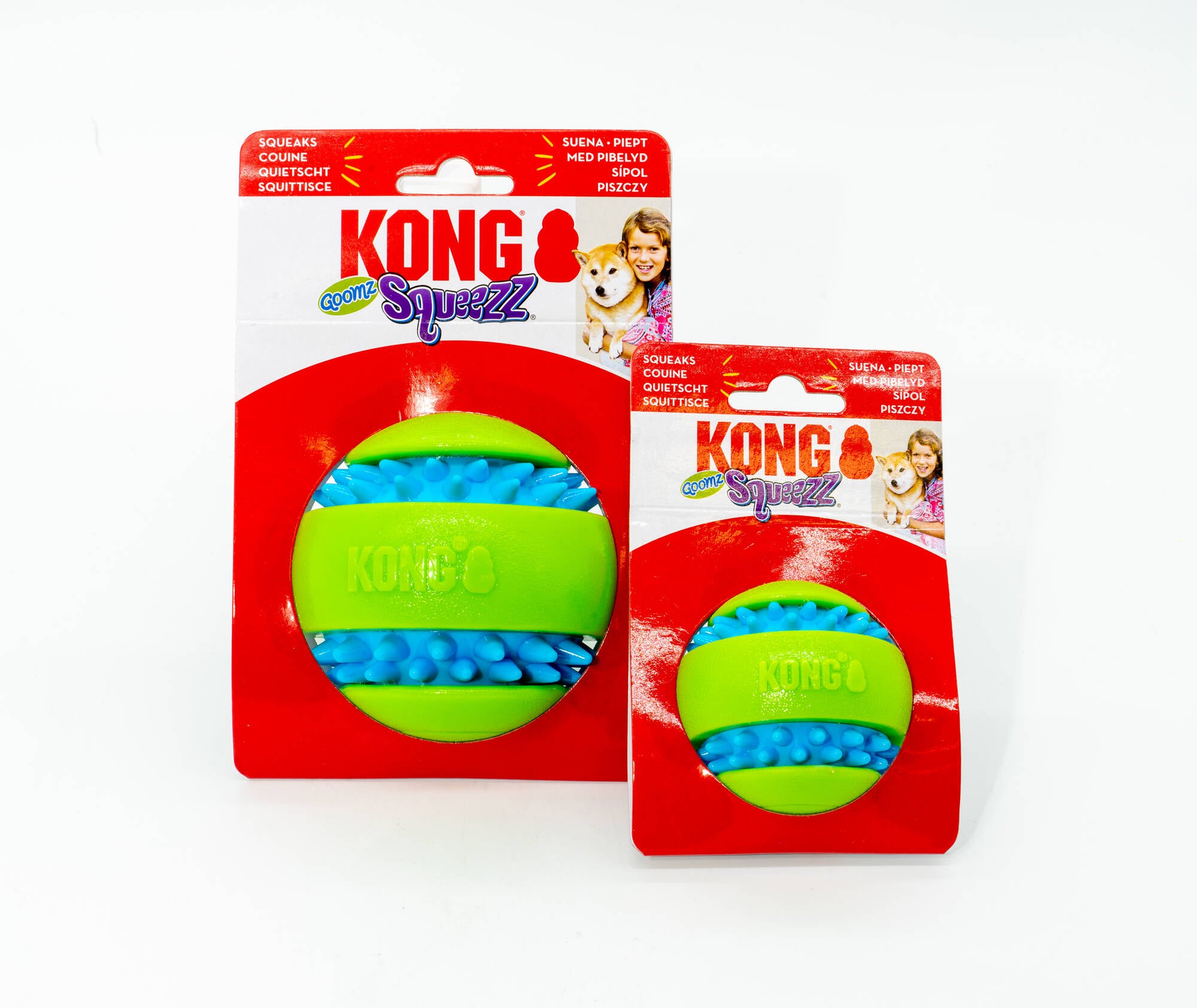 KONG PALLA SQUEEZ GOOMZ 6 CM