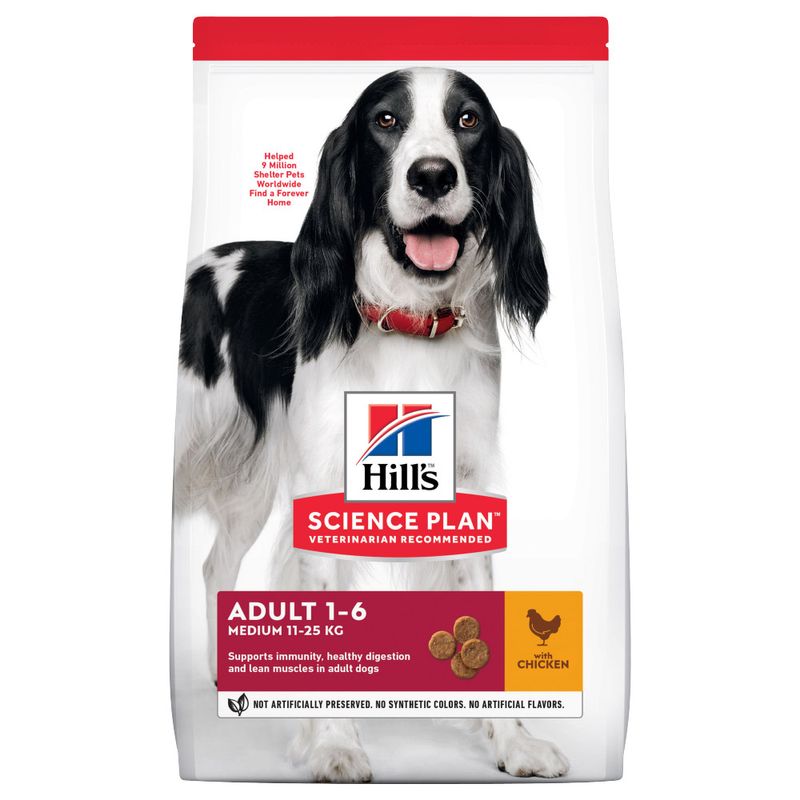 HILL'S ADULT MEDIUM 2,5 KG POLLO