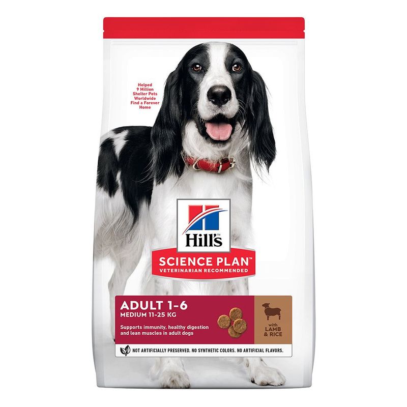 HILL'S ADULT MEDIUM 2,5 KG AGNELLO