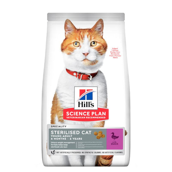 HILL'S STERILISED GATTO ADULT 1,5 KG ANATRA
