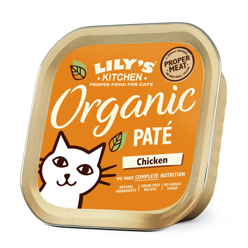 LILY'S KITCHEN ORGANIC CHICKEN DINNER 85 GR