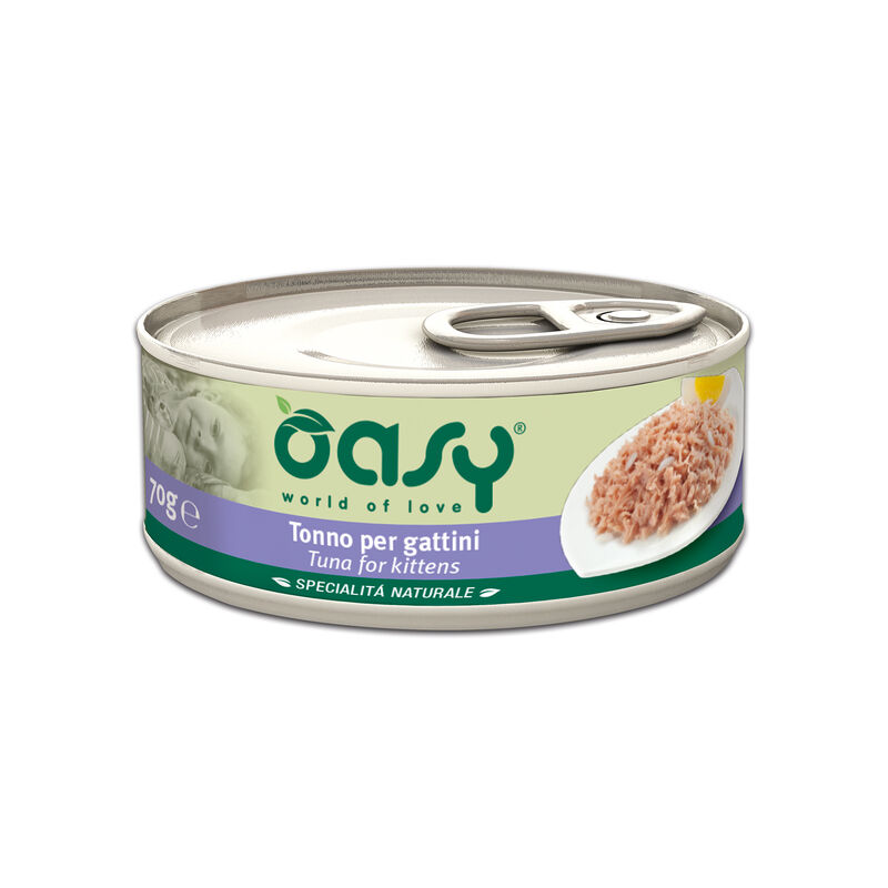 OASY NATURALE TONNO PER GATTINI 150GR