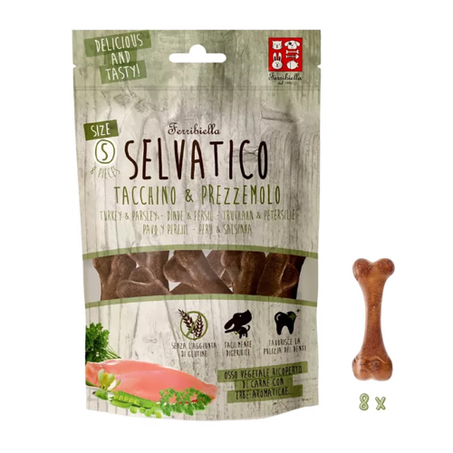 FERRIBIELLA SELVATICO OSSI SALMONE E LIMONE MEDIUM 120 GR