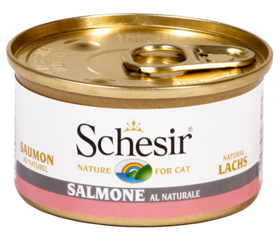 SCHESIR NATURE SALMONE AL NATURALE 85 GR