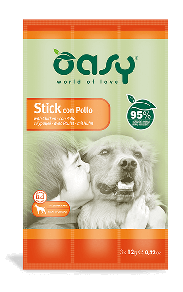 OASY CANE 3 STICK POLLO