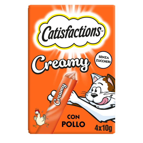 CATISFACTION CREAMY POLLO 4X10 GR