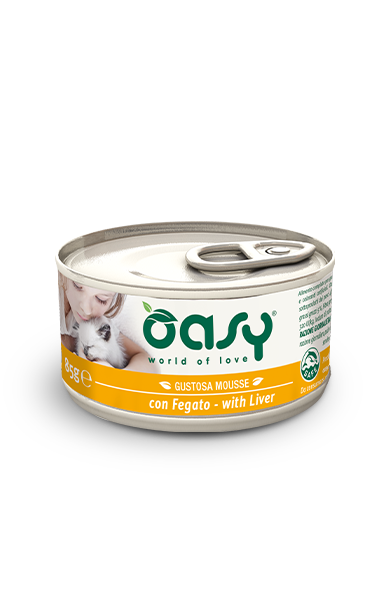 OASY MOUSSE CON FEGATO 85 GR