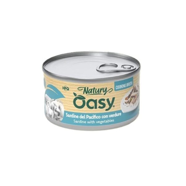 OASY NATURY BRODO COTTURA SARDINE CON VERDURE 85 GR