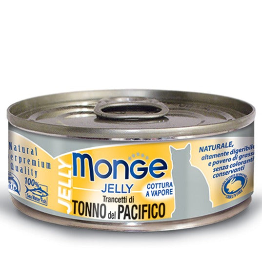 MONGE JELLY TONNO PINNA GIALLA 80 GR