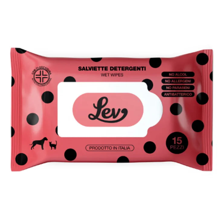 LEV SALVIETTE CLOREXIDINA POCKET 15 PZ