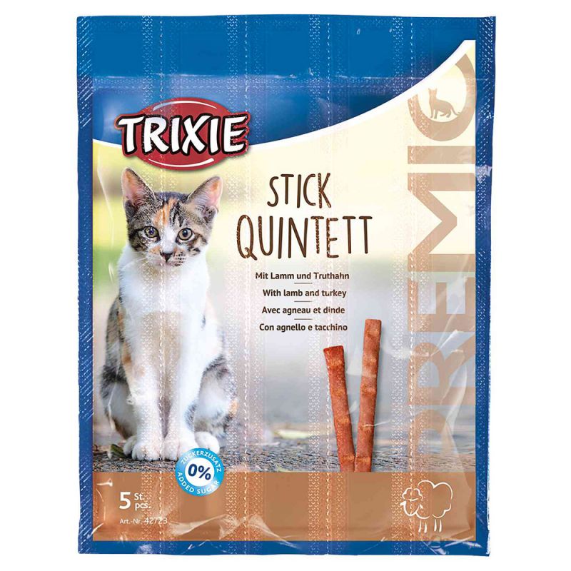 TRIXIE PREMIO STICK AGNELLO E TACCHINO 5X5 GR