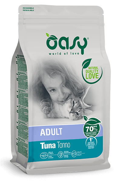 OASY GATTO ADULT TONNO 300 GR