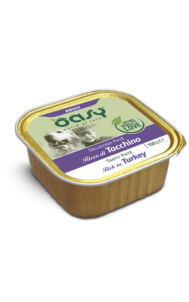 OASY CANE ADULT UMIDO TACCHINO 400GR