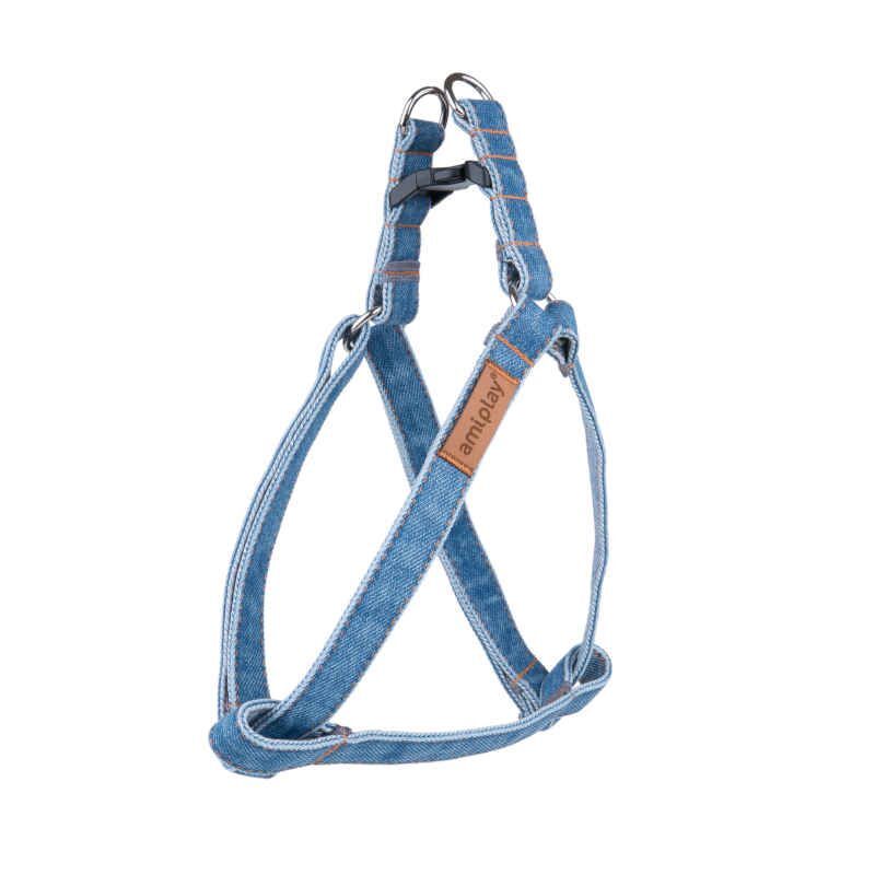 AMIPLAY PETTORINA DENIM JEANS L