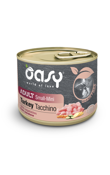 OASY GRAIN FREE UMIDO ADULT TACCHINO 200 GR