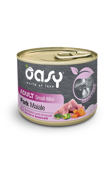 OASY GRAIN FREE UMIDO ADULT MAIALE 200 GR