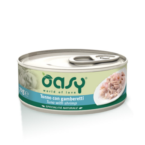 OASY NATURALE TONNO CON GAMBERETTI 150GR