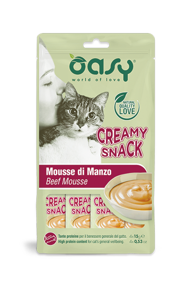 OASY SNACK CREMOSI MANZO 4X15 GR