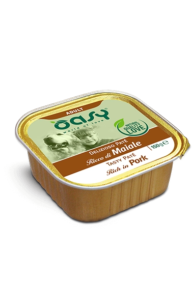 OASY PATE CANE ADULT MAIALE 150GR