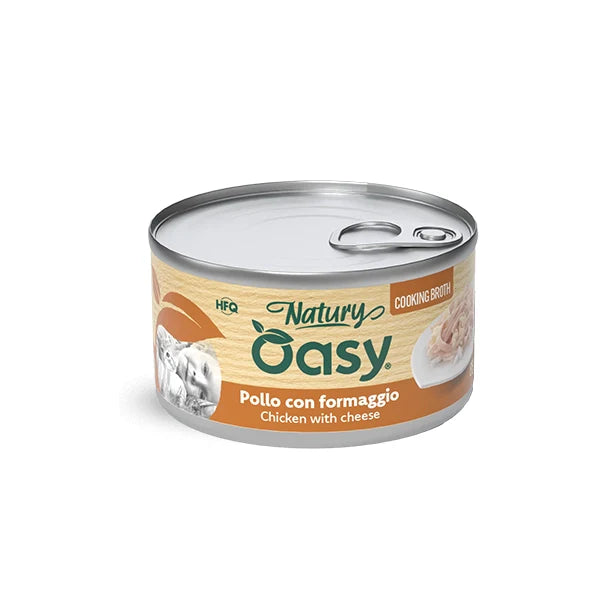 OASY NATURY BRODO COTTURA POLLO CON FORMAGGIO 85 GR