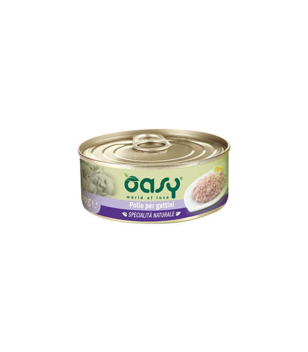 OASY NATURALE POLLO PER GATTINI 70GR