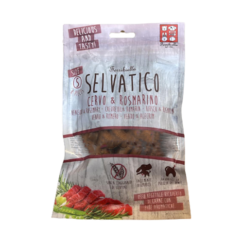 FERRIBIELLA SELVATICO OSSI CERVO E ROSMARINO MEDIUM 120 GR