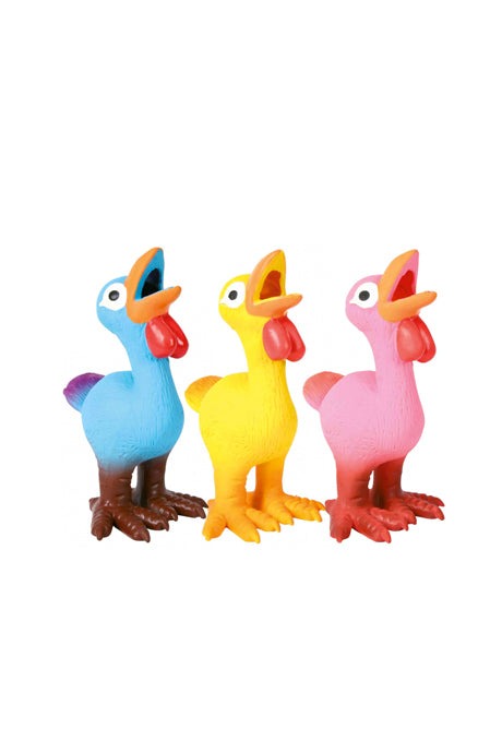 TRIXIE GALLINE IN LATEX 14CM