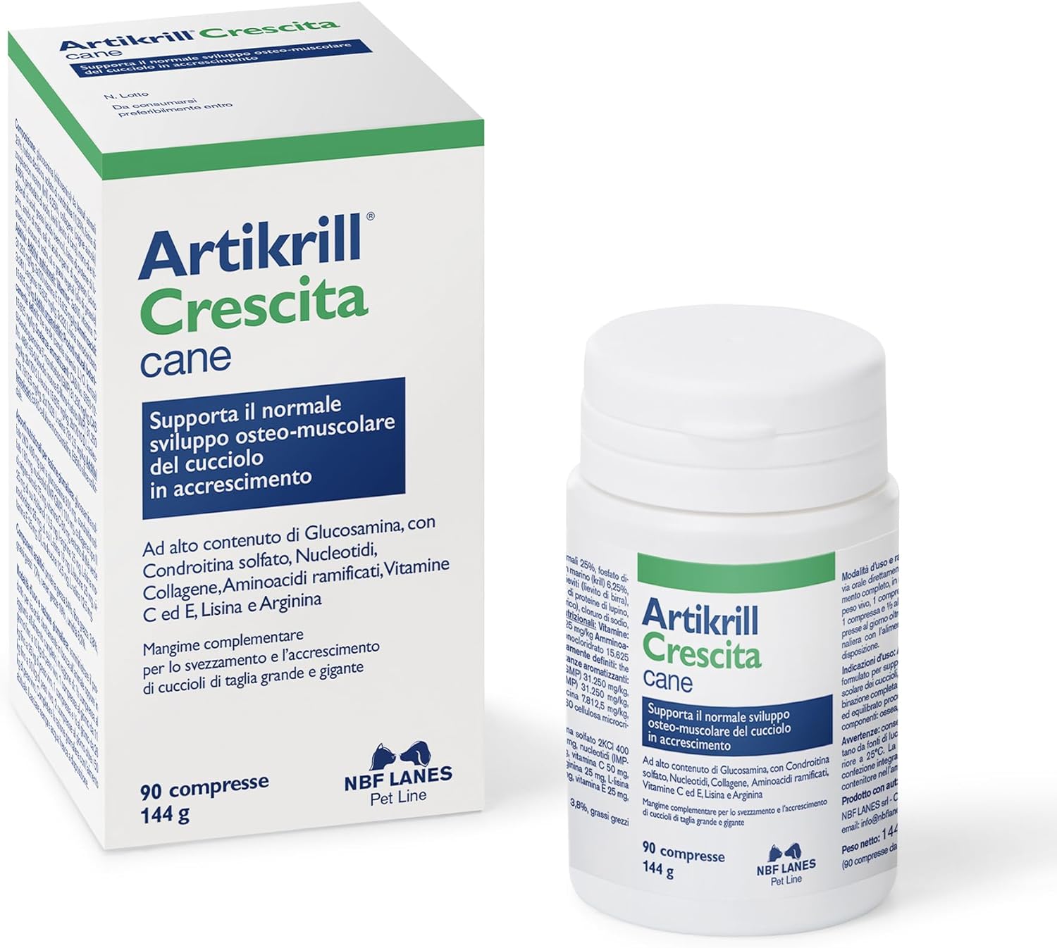 NBF ARTIKRILL CRESCITA CANE 90 CPR