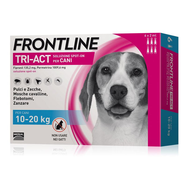 FRONTLINE TRI-ACT 10-20 KG 6 PIPETTE