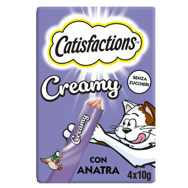 CATISFACTION CREAMY ANATRA 4X10 GR