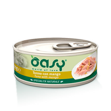 OASY NATURALE TONNO CON MANGO 70GR