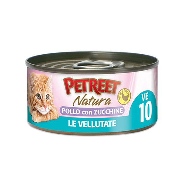 PETREET NATURA VELLUTATE POLLO CON ZUCCHINE 70GR