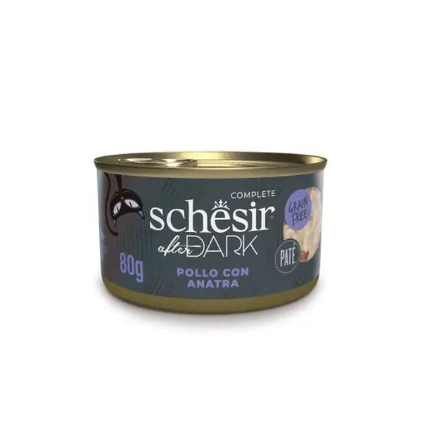 SCHESIR DARK POLLO CON ANATRA 80 GR