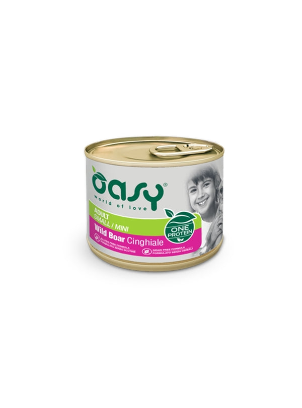OASY CANE MONOPROTEICO LATTINA CINGHIALE 200 GR