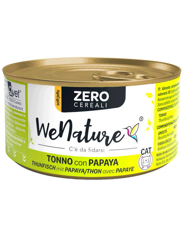 WENATURE CAT TONNO E PAPAYA 85 GR